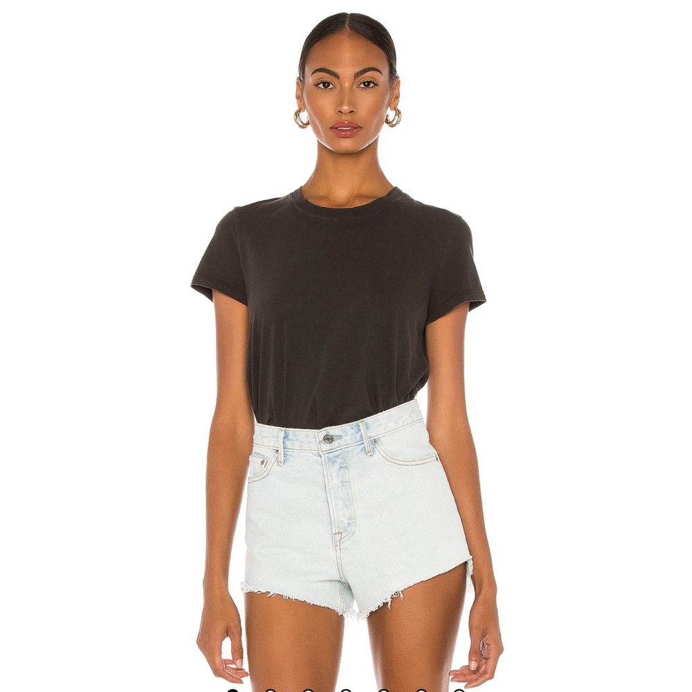 James Perse Carbon Fitted Short Sleeve T-Shirt